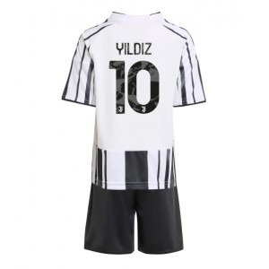 Fotbalové Dres Juventus Kenan Yildiz #10 Dětské Domácí Oblečení 2025-26 Krátký Rukáv (+ trenýrky)